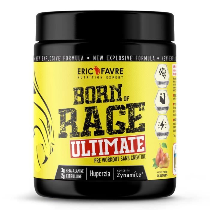 Pre-workout Born of Rage Ultimate - Pear 250g
