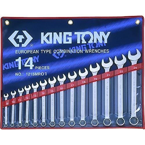KING TONY 1215MRN01 Trousse de 14 Clés Mixtes