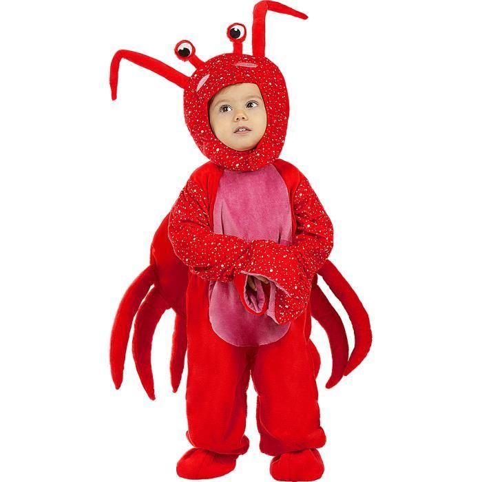 Déguisement crabe pour bébé ▶ Animaux - Multicolore