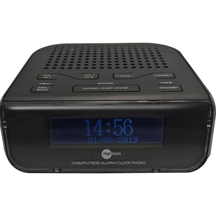 MPMAN Radio FM - DAB + - Alarme