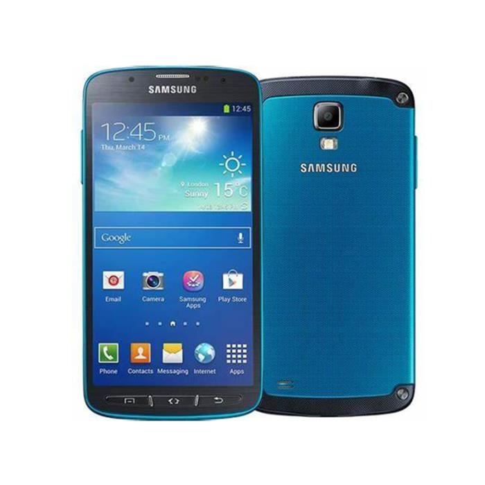 SAMSUNG Galaxy S4 Active i9295 16Go Bleu Reconditionné - Excellent état