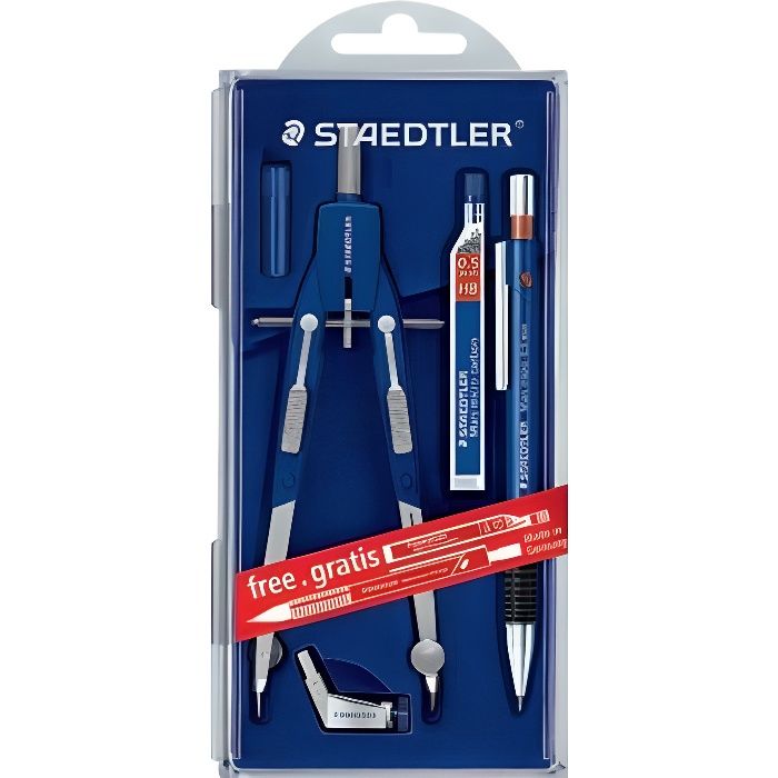 STAEDTLER Jeu de compas et porte-mine