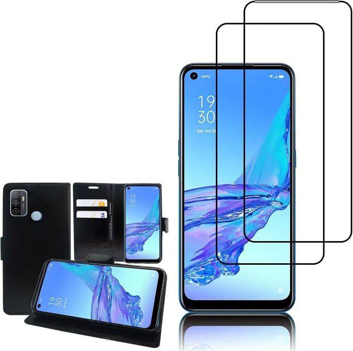 Protecteur D'écran En Verre Trempé Pour OPPO A9 2020, A5 2020, Realme 5 - Antichoc Et Transparent