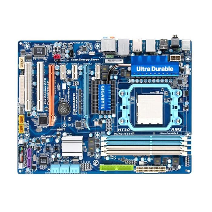 Carte mère GIGABYTE GA MA790XT UD4P AMD 790X Socket AM3 4xDDR3 SDRAM 16GB ATX - Gigabyte