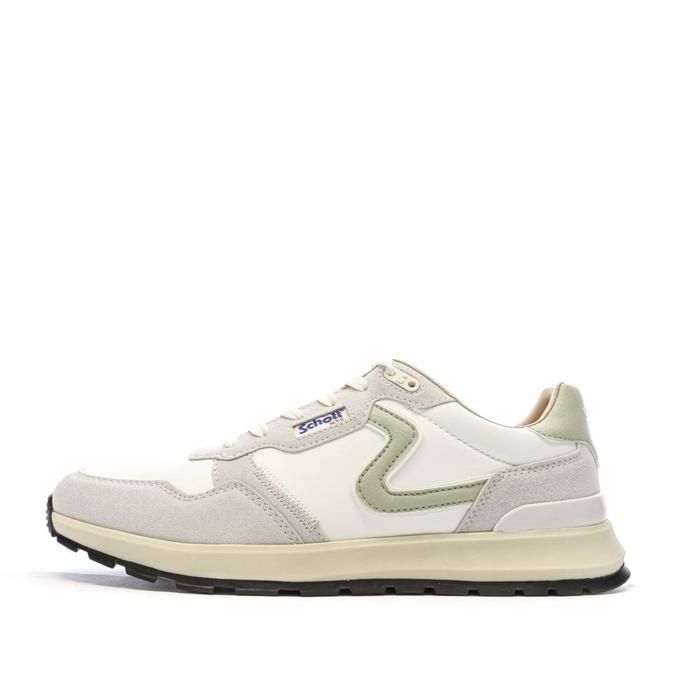 Schott Baskets Blanches/Beiges Homme Schott Dorian