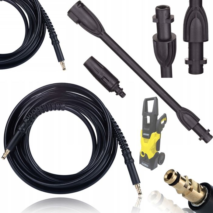 20m Tuyau d'extension de tuyau de rechange haute pression pour nettoyeur haute pression Karcher