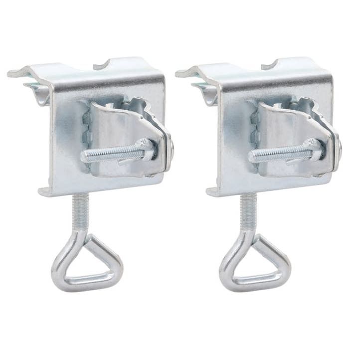 SALE 2025Pinces à parasol pour balcon - Lot de 2 - 32 mm acier chill984805
