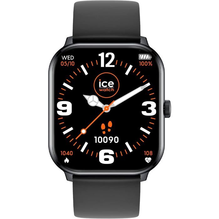 - Ice Smart - Montre Connectée Avec Bracelet En Silicone (1.85 Inch)[J115]