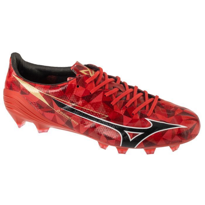 Mizuno Alpha II Elite FG P1GA256260 Homme Rouge chaussures de football Mizuno Alpha II Elite FG P1GA256260 Homme Rouge chaussures de football