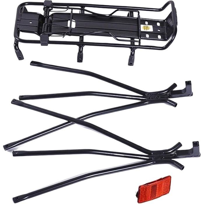 Porte-bagages Vélo Noir - Porte-charge Cargo Pour Bagages