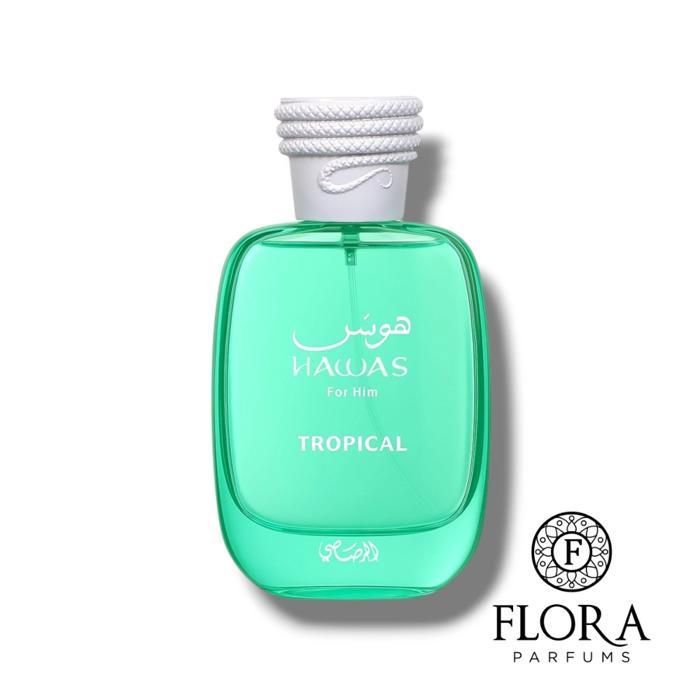 Eau de Parfum - RASASI - Hawas Tropical - 100ml - Fraîche - Aromatique - Exotique