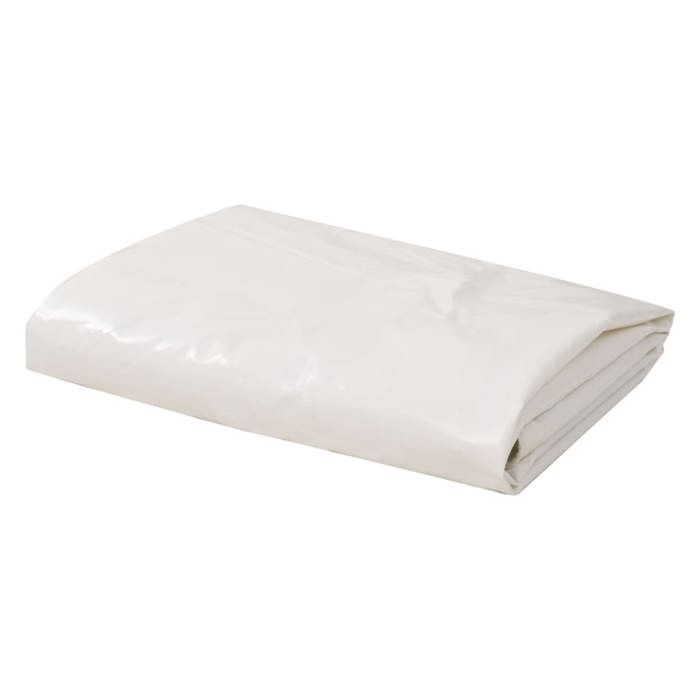 Bâche - vidaXL - 3 5 x 5 m - Blanc - Résistante - PVC