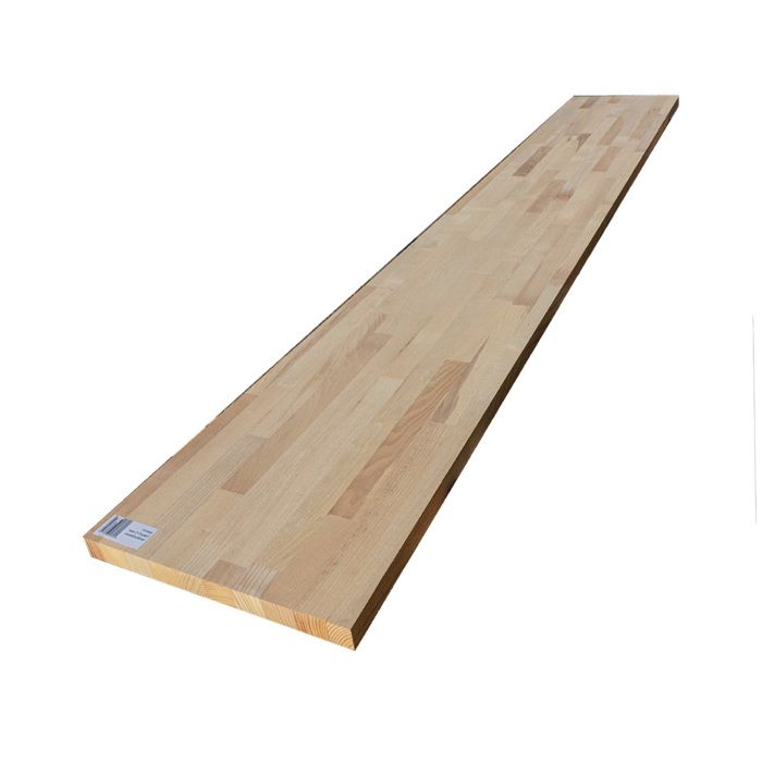 Tablette Frêne bois massif L.200 x l.40 cm Ep.18 mm