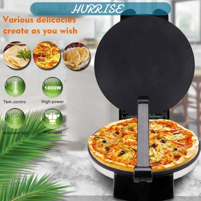 Sonew Presse à tortillas Machine à tortilla électrique antiadhésive en
