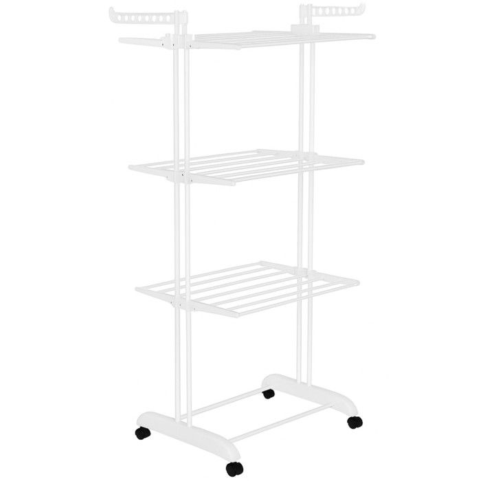 Étendoirs - PROMO LINGE - Plastique - 120x170 cm - Blanc