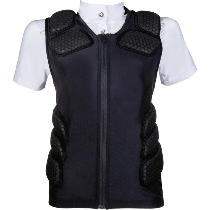 Protection dorsale équitation femme HKM Shelter - schwarz - Noir - XL (185/195 cm) Protection dorsale équitation femme HKM Shelter - schwarz - Noir - XL (185/195 cm)