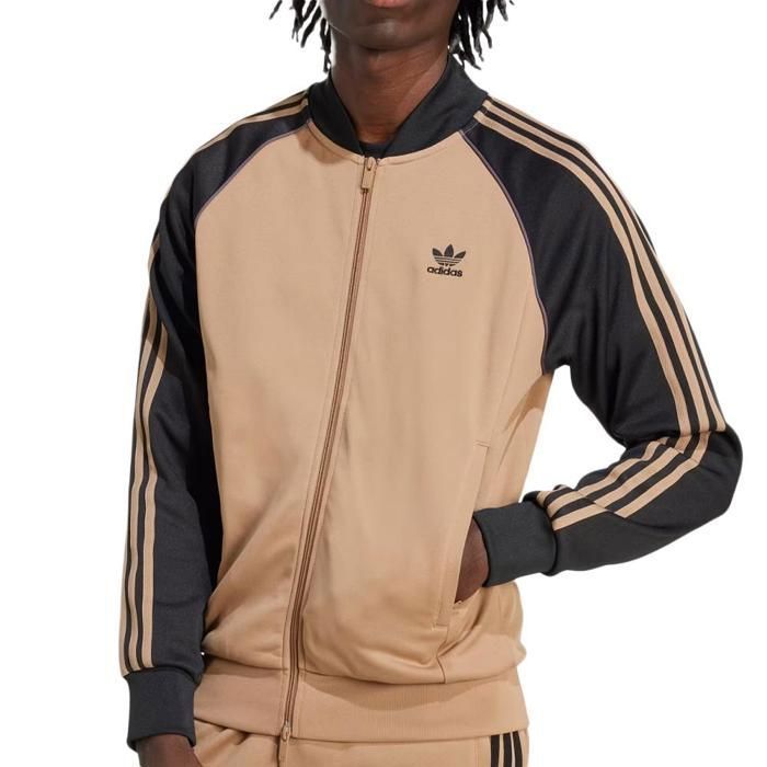Veste de survêtement Marron Homme Adidas Classics SST