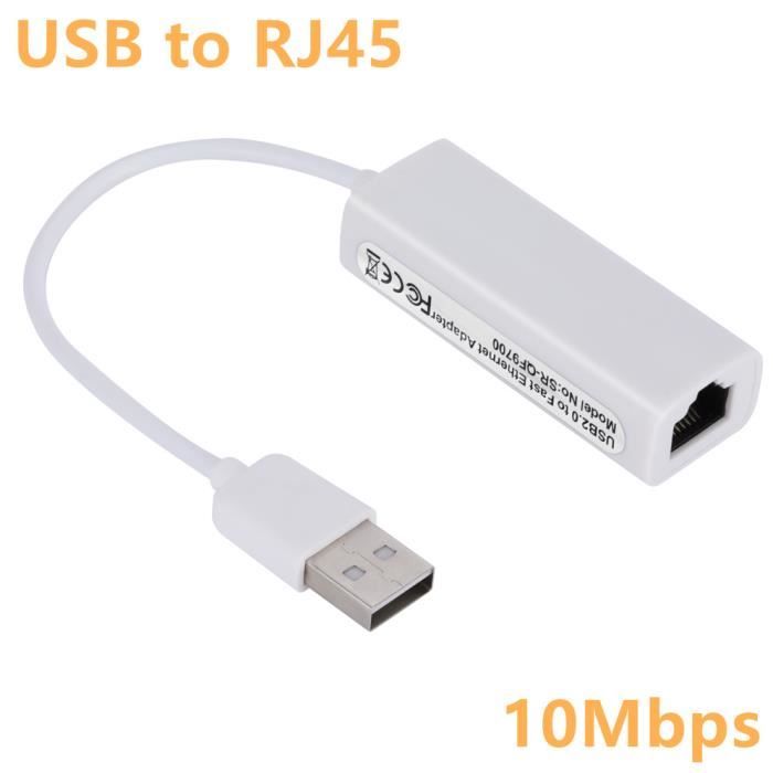 Adaptateur USB vers RJ45 approx! APPC07GV3 Gigabit Ethernet | Leroy Merlin