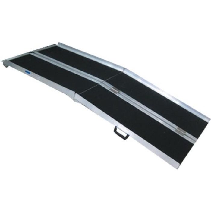 2 Rampes Chargement Moto Aluminium Pliable - 226cm Long, Charge 680kg | Pour Quad, ATV, Camionnette