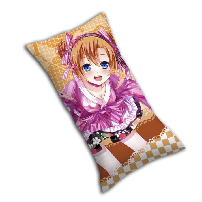 Hobby Express Nouveau Honoka Kousaka Love Live Anime Dakimakura Rectangle Japonais etreignant taie d oreiller ADPR14 Cdiscount Maison