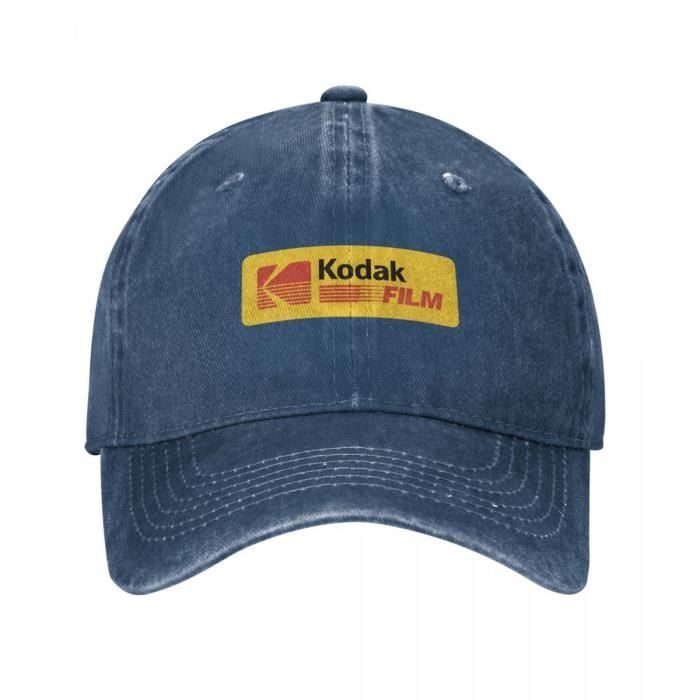 ◆KODAK◆ Ovik Author Kodak People Woven Ball Cap BLUE Genuine Kodak [Ovic Writer] Kodak People Woven Ball Cap BLUE