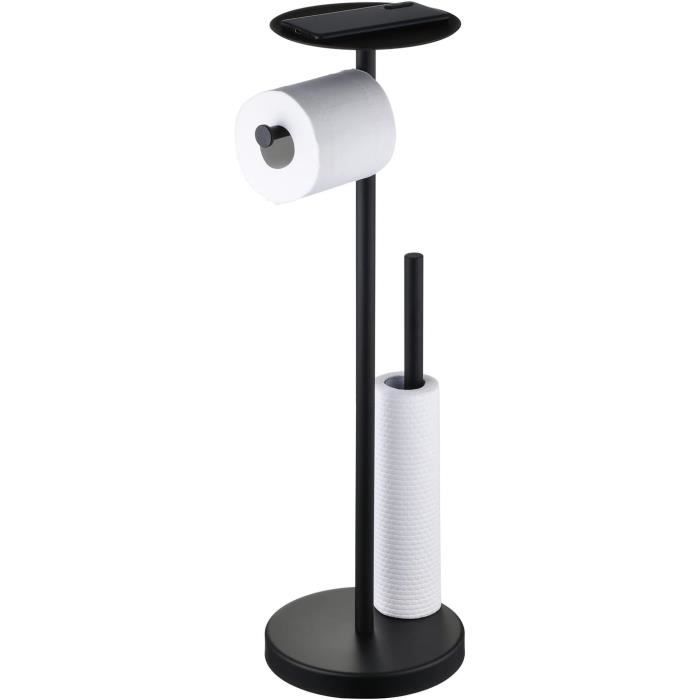 Support De Papier Toilette Autoportant, Support De Rangement Pour Rouleaux Avec Base Lest E Lourde R Guliers Et Jumbo Orb
