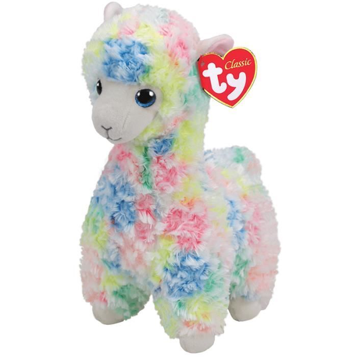Lama Lola Ty Beanie animal en peluche pour enfants 15CM