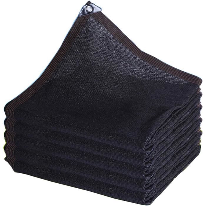 Filet D'Ombre 95% UV – Toile D'Ombre Jardin, Terrasse, Piscine – Tissé Serré Avec Œillets – 3x5m - 9