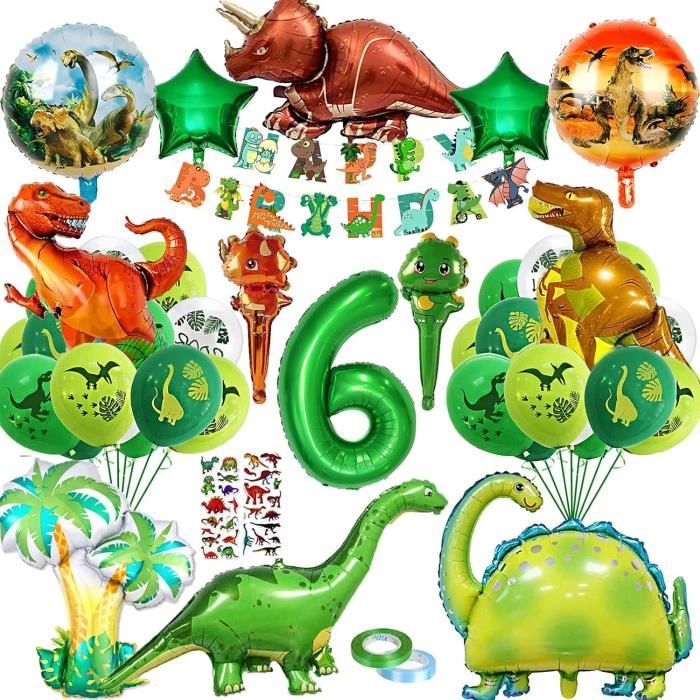 Decoration Anniversaire Dinosaure 6 Ans, Dinosaure Decoration Anniversaire,Decoration