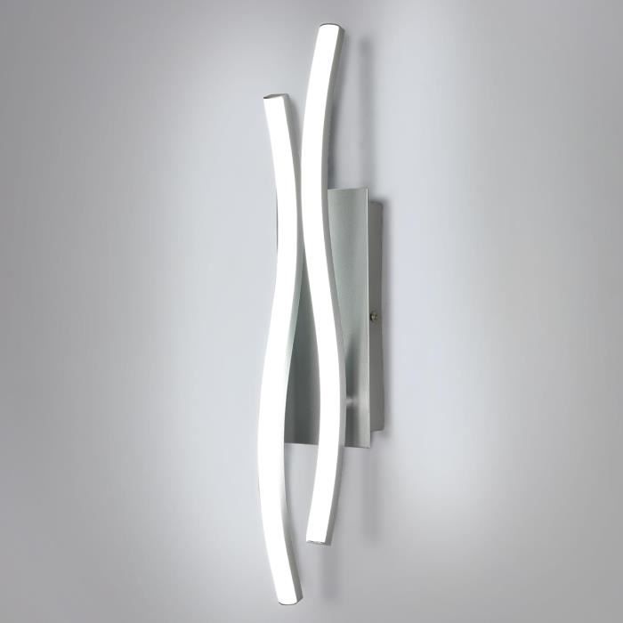 Applique Murale LED 12W Blanc Froid 6500K - Design Moderne Acrylique/Aluminium | DAGORD Éclairage