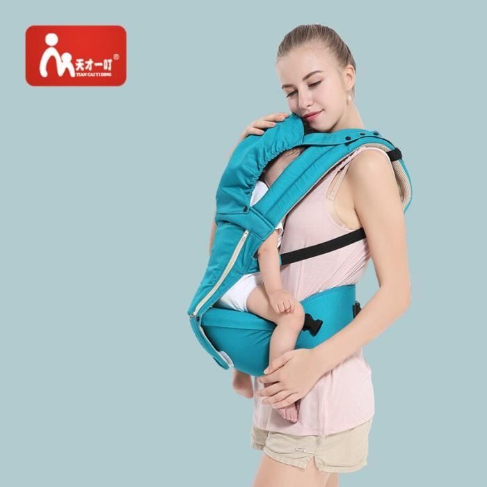 Bleu Kangourou Porte Bebe Multifonctionnel Face Avant Ergonomique Avec Hipseat Bebe Bebe Enfants Fronde Wrap Sac A Dos Bebe Cdiscount Pret A Porter