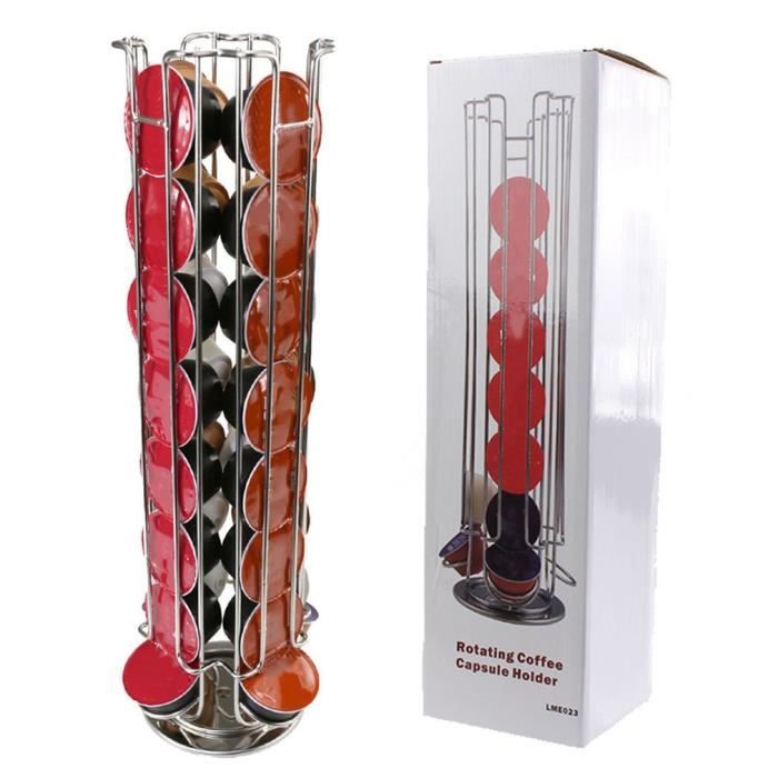 Happon Japan Porte Capsules A Cafe Dolce Gusto Rotatif Support Pour 32 Capsules Avec Paquet De Blanc Eu Cdiscount Au Quotidien