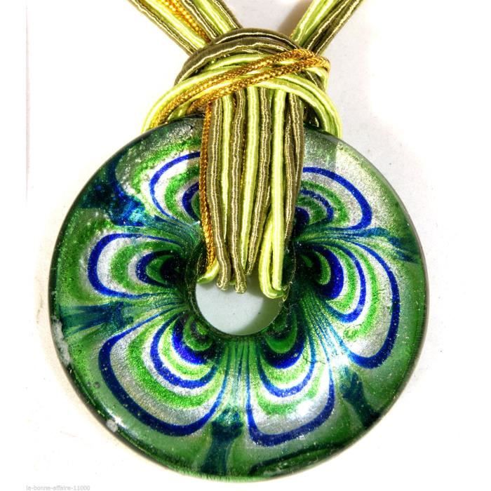 Bijou Fantaisie Pendentif N°7 - Pièce Unique D'occasion