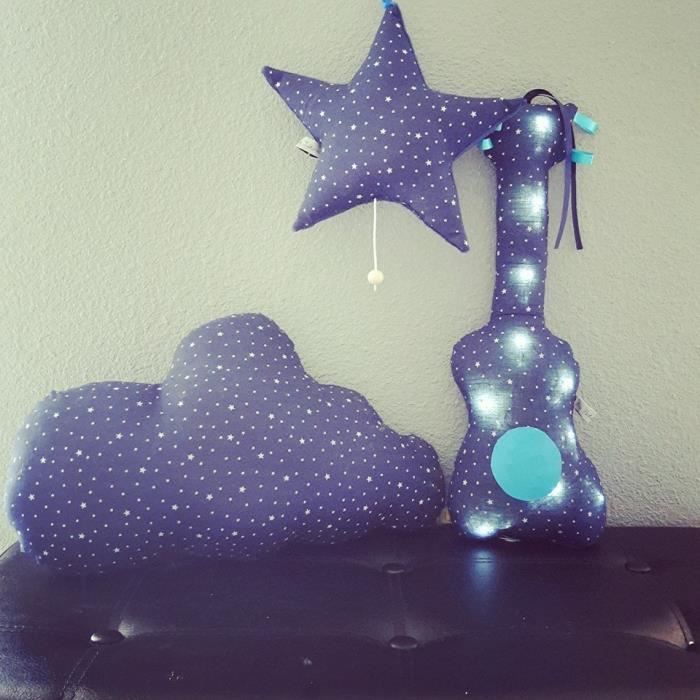 Baby Box Decoration Chambre Bebe Bleu Nuit Cdiscount Puericulture Eveil Bebe