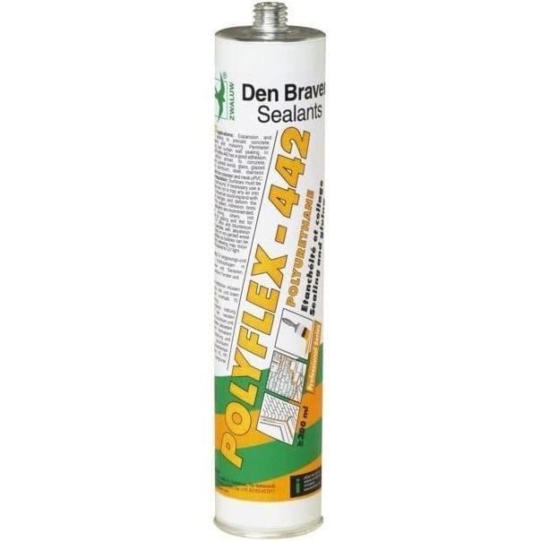 Mastic Polyflex 442 blanc 300ml [125] - Cdiscount Bricolage