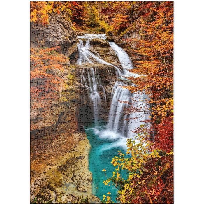 MyPuzzle Galaxy “Bellezze Gialle Nell’Albero Dei Fiori” – Puzzle Premium 200 Pezzi – Stampato Su Carta FSC, Spessore 2 Mm – 48x34 Cm