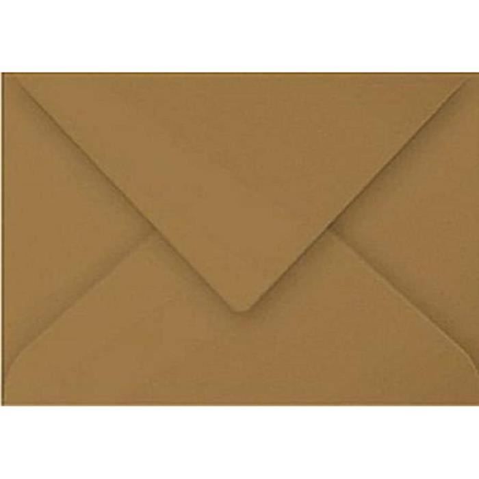 Clairefontaine - 20 Buste Gommate Oro Pollen, Formato 16.5x16.5 Cm, Carta Premium 120g/m² - Foto 2