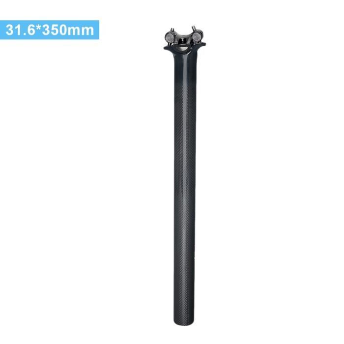 TIGE DE SELLE de vélo pratique en fibre de carbone 1 pièce 350 mm/400