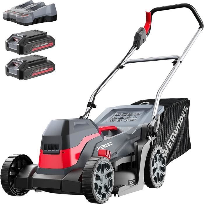 Tondeuse à gazon électrique sans fil 20 V - 33 cm - Elem Garden