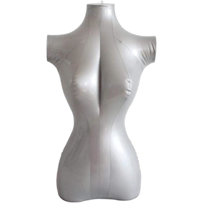 Mannequin Gonflable Corps Entier Modèle Torse Factice Vêtements Modèle Présentoir