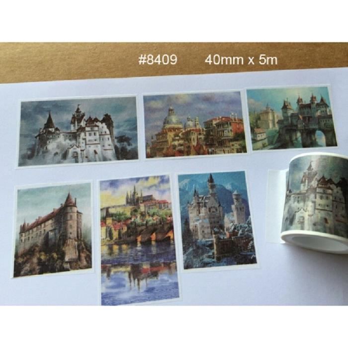 20 Rouleaux Bande De Washi,Masking Tape Ruban Décoratif