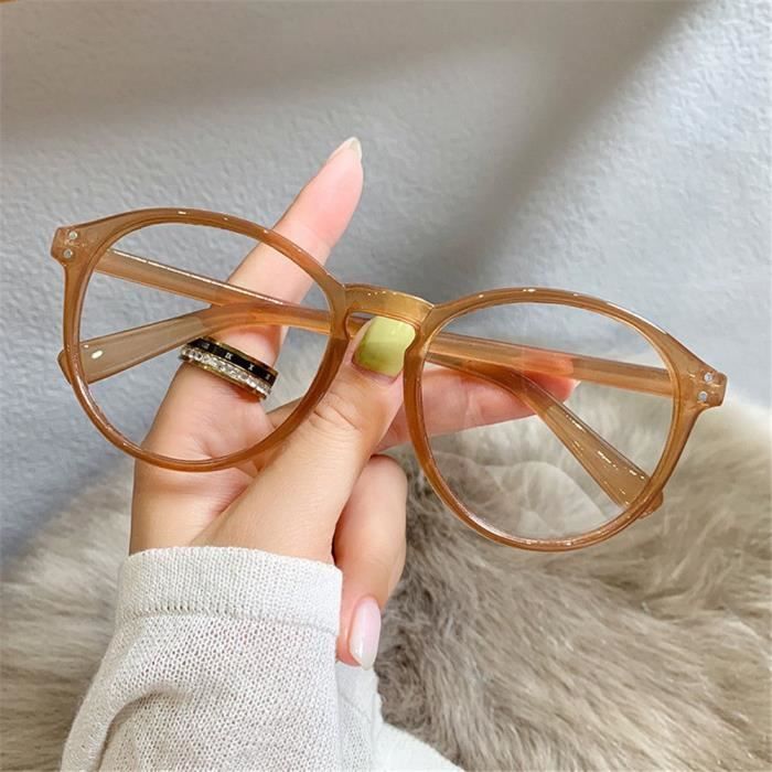 Lunettes rondes hotsell anti lumière bleue