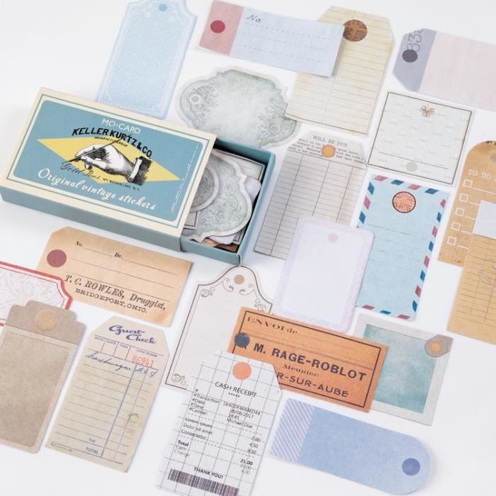 Qiilu étiquette volante kraft 100 pcs/lot étiquette volante en papier