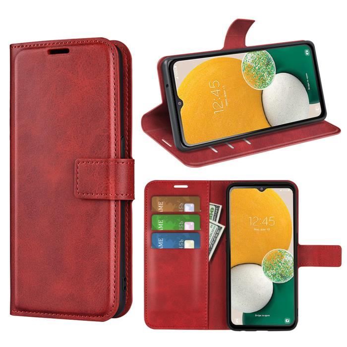 Étui Housse Samsung Galaxy A14 5G Manchon de protection de haute qualité Avec fente pour carte et poche à monnaie - vue 3