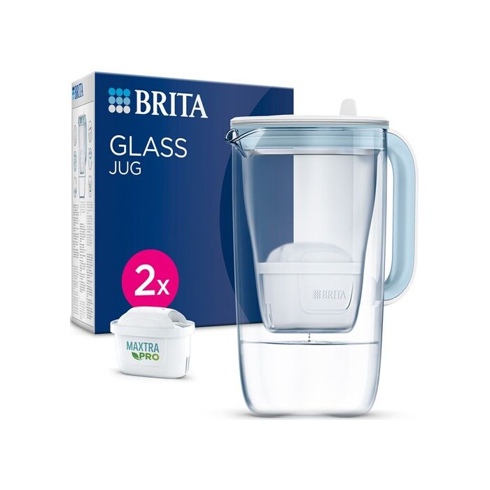 Carafe Filtrante En Verre Brita 2 Cartouches Maxtra Pro All in 1 Incluses - vue 2