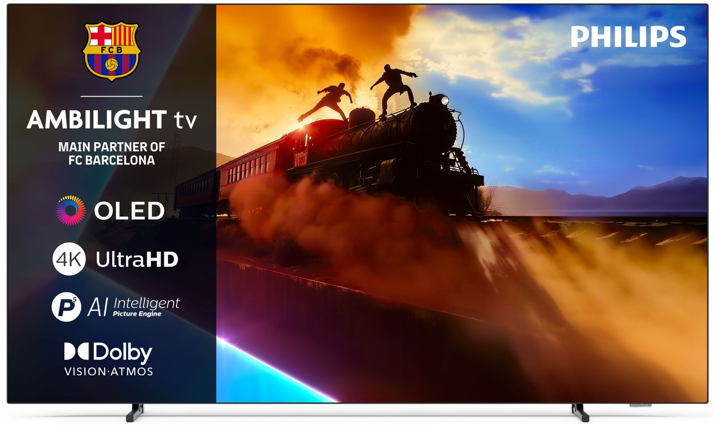 Philips 55OLED759 - TV OLED 55 Ambilight - 4K UHD - Dolby Vision - Smart TV - 100 Hz - 4xHDMI 2.1