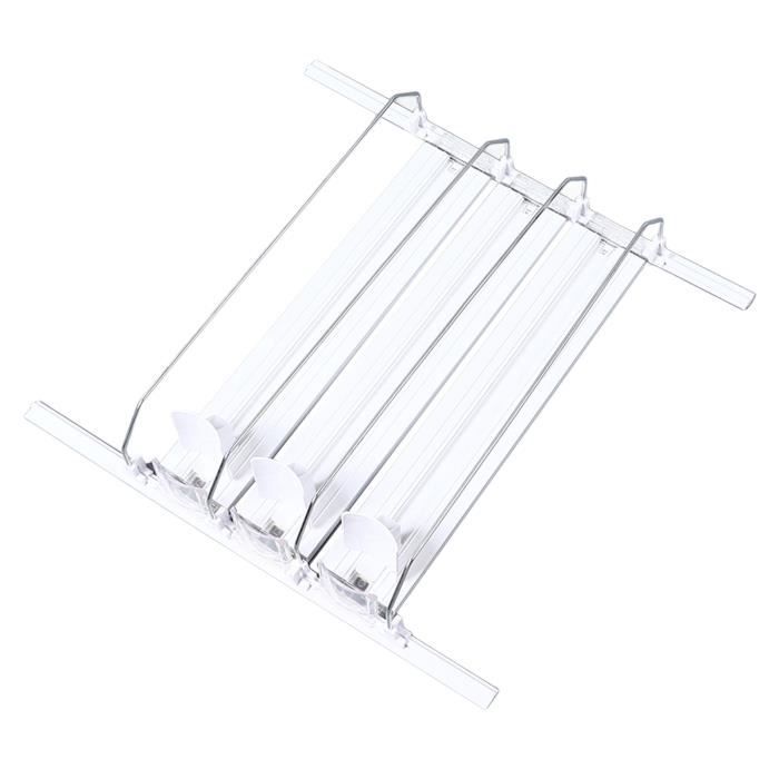 Organisateur De Canettes De Soda Pour Réfrigérateur, Poussoir