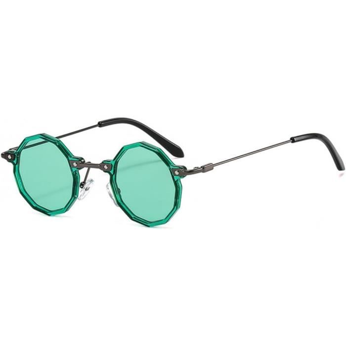 Lunettes Soleil Futuristes Alien - Style Y2K Fête Cosplay Argent