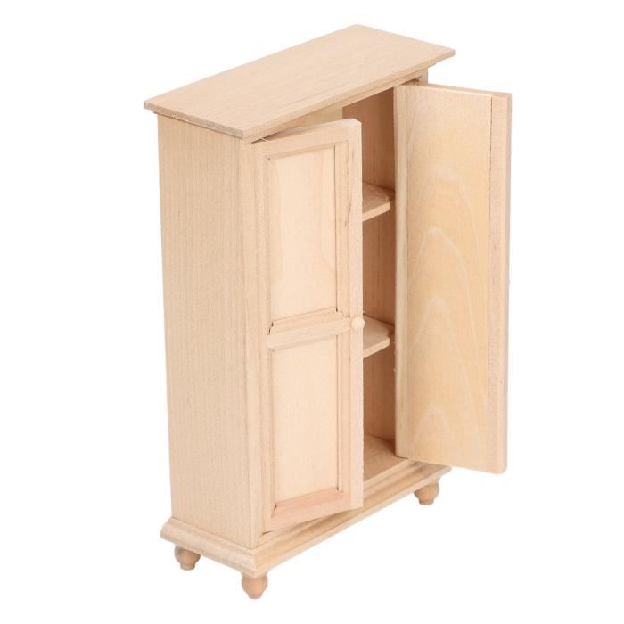 Armoire à Chapeau Miniature 1/12e Pour Maison De Poupées – Fait Main, Espagne