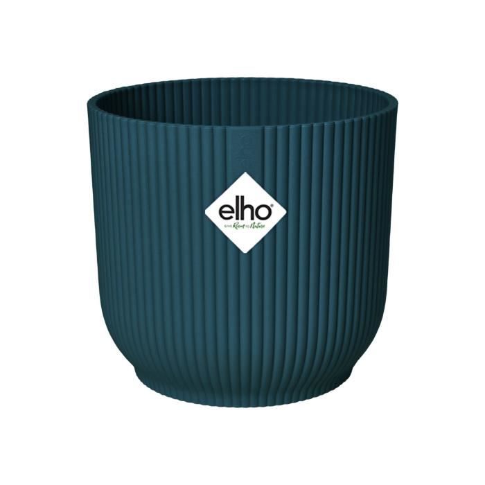 ELHO Vibes Fold Pot de fleurs rond Roues 35 Ø 35 x H 32 cm intérieur 100% recyclé - vue 3